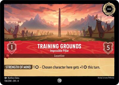 Training Grounds - Impossible Pillar - Foil