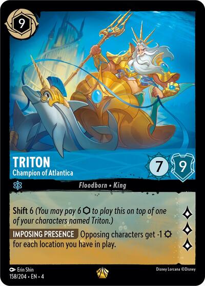Triton - Champion of Atlantica - Foil