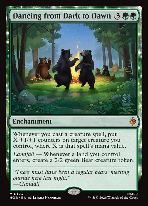 Dancing from Dark to Dawn (Foil)