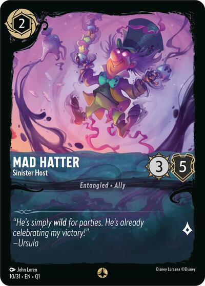 Mad Hatter - Sinister Host - Foil