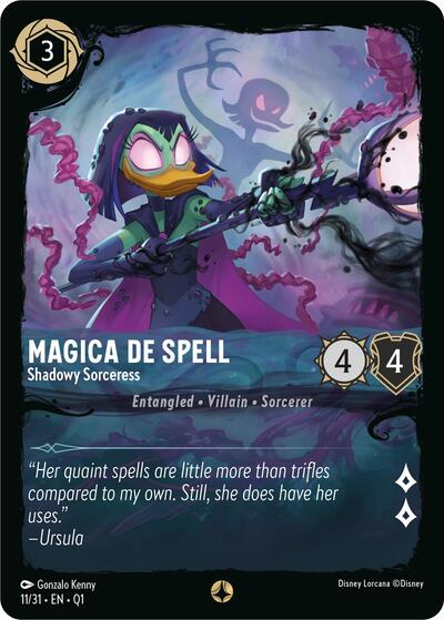 Magica De Spell - Shadowy Sorceress - Foil