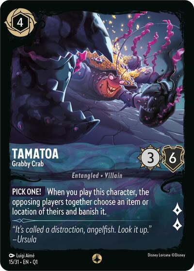 Tamatoa - Grabby Crab - Foil