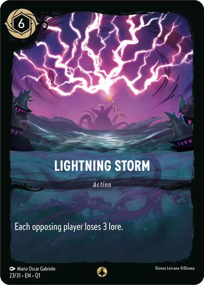 Lightning Storm - Foil