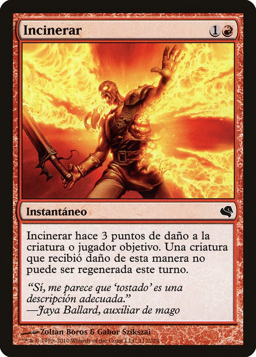 Incinerar - Incinerate