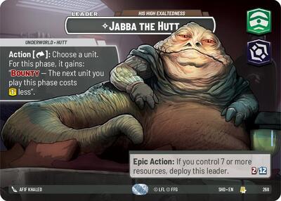 Jabba the Hutt - His High Exaltedness  (Showcase)