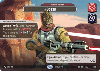Bossk - Hunting His Prey  (Showcase)