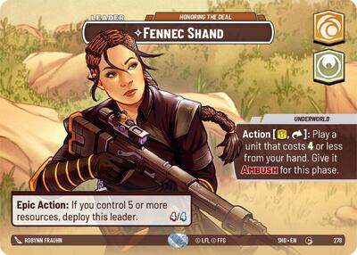 Fennec Shand - Honoring the Deal  (Showcase)