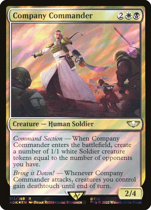Company Commander - Surge Foil (Foil)