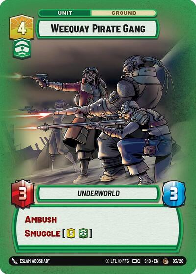 Weequay Pirate Gang - Foil