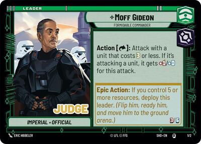 Moff Gideon - Formidable Commander 