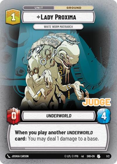 Lady Proxima - White Worm Matriarch - Foil