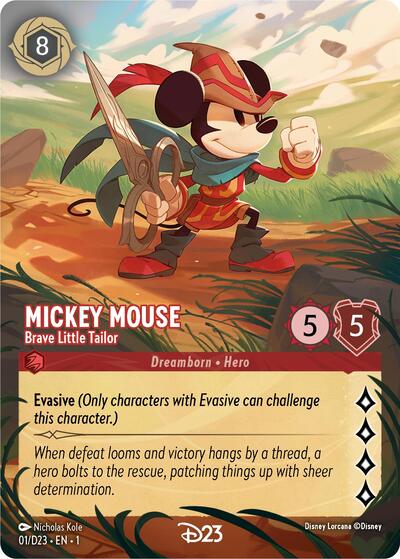 Mickey Mouse - Brave Little Tailor (Extended Art) - Foil