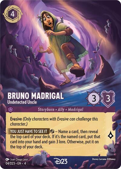 Bruno Madrigal - Undetected Uncle - Foil