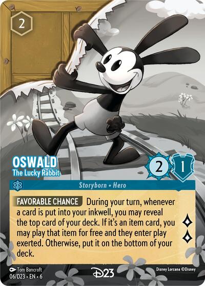Oswald - The Lucky Rabbit - Foil