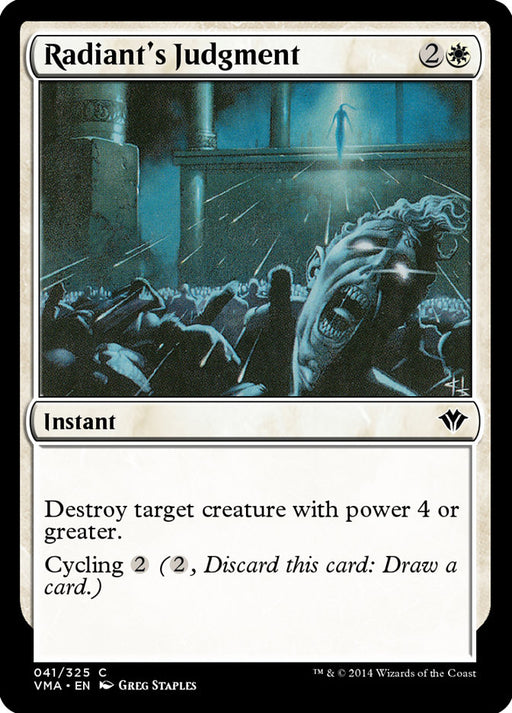 Radiant's Judgment (Foil)