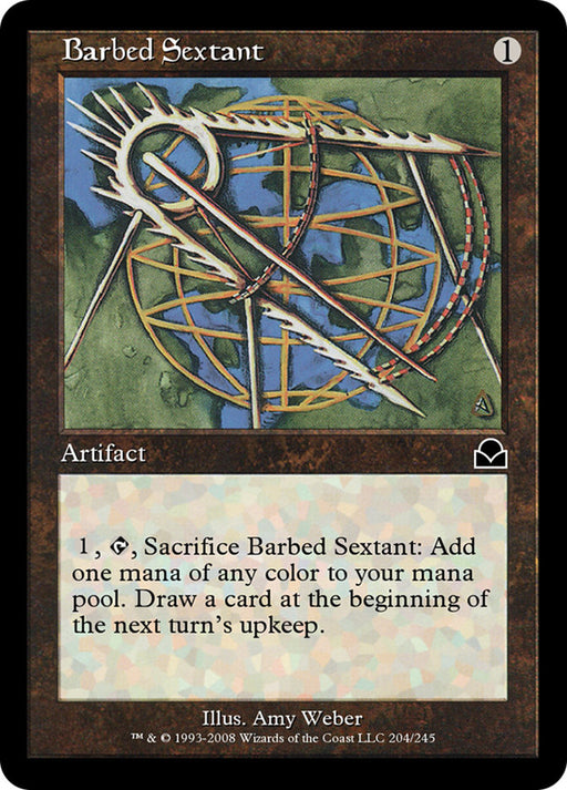 Barbed Sextant (Foil)