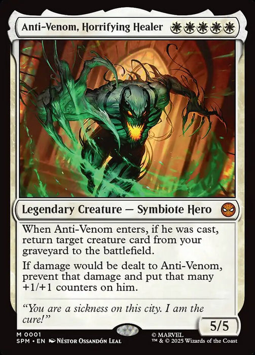 Anti-Venom, Horrifying Healer - Legendary (Foil)