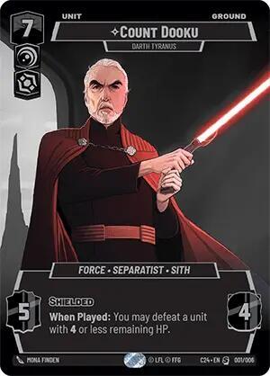 Count Dooku - Darth Tyranus 