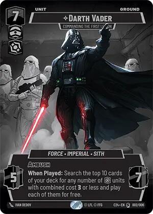 Darth Vader - Commanding the First Legion - Foil