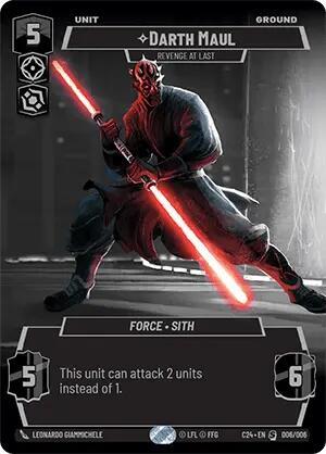 Darth Maul - Revenge At Last 