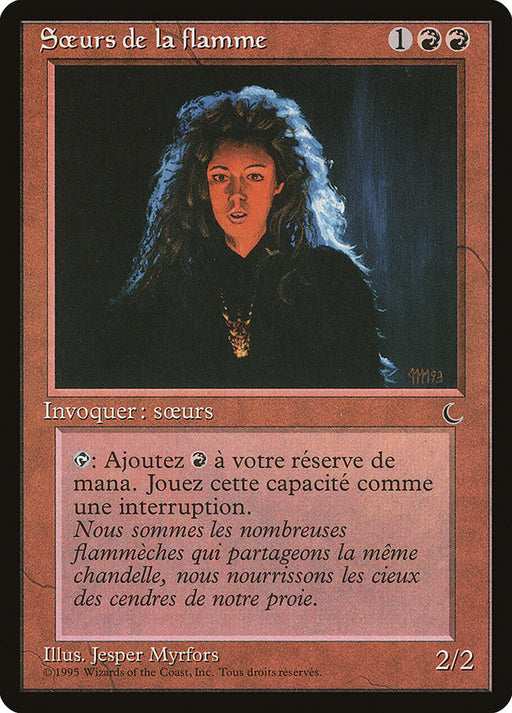 Soeurs de la flamme - Sisters of the Flame
