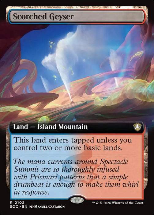 Scorched Geyser - Extended Art
