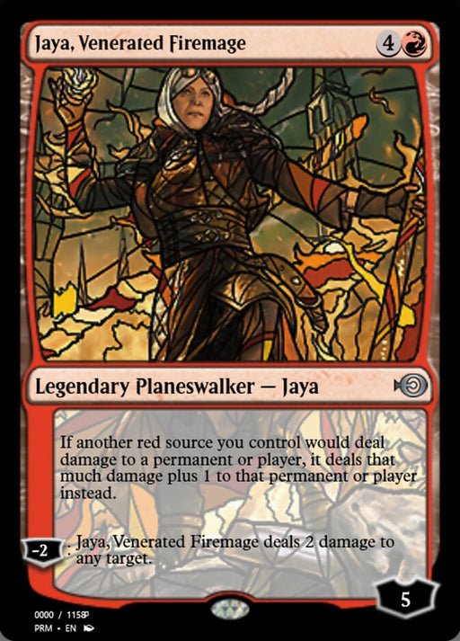 Jaya, Venerated Firemage (Foil)