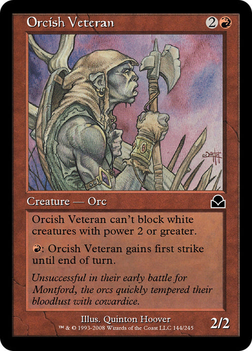 Orcish Veteran (Foil)
