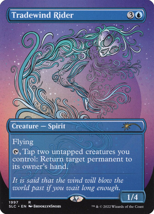 Tradewind Rider - Borderless - Full Art - Inverted