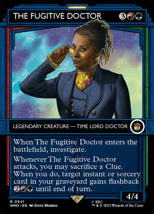 The Fugitive Doctor - Borderless - Inverted - Legendary - Showcase