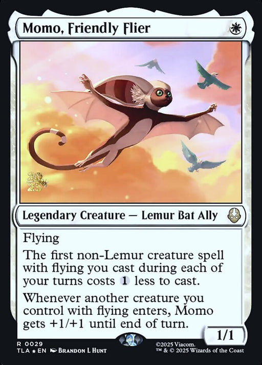 Momo, Friendly Flier - Legendary (Foil)