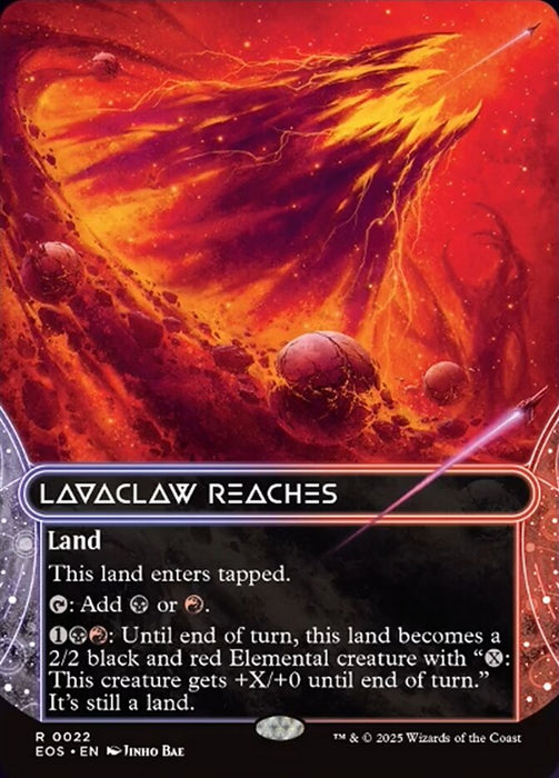 Lavaclaw Reaches (Foil)