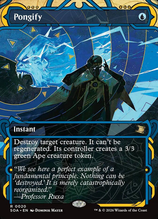 Pongify - Borderless - Inverted - Showcase (Foil)