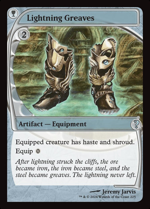 Lightning Greaves (Foil)