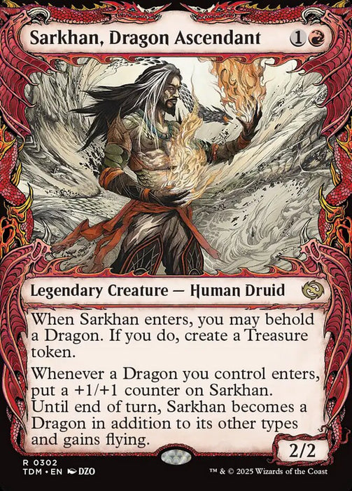 Sarkhan, Dragon Ascendant - Showcase - Legendary