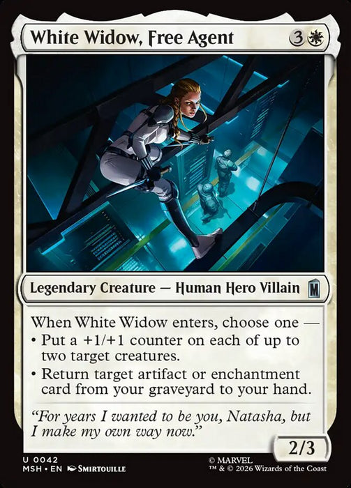 White Widow, Free Agent - Legendary