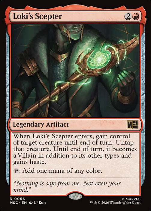 Loki's Scepter - Legendary - Surge Foil