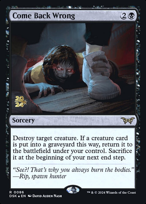 Come Back Wrong (Foil)