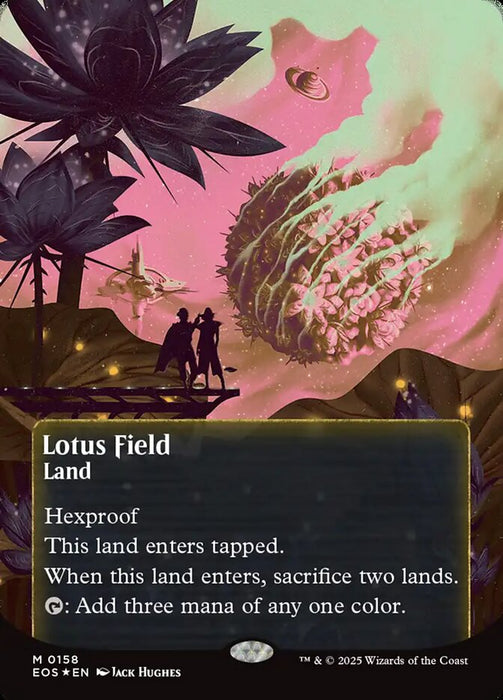 Lotus Field - Borderless (Foil)