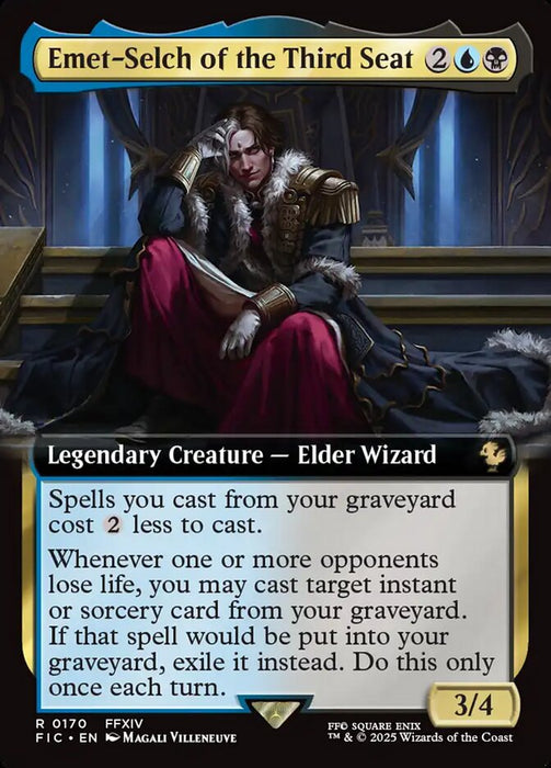 Emet-Selch of the Third Seat - Extended Art - Legendary