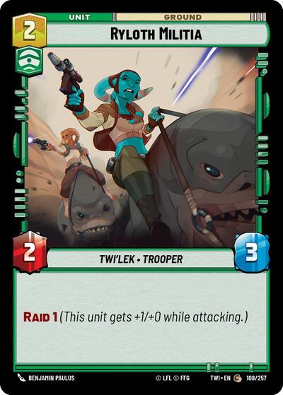 Ryloth Militia — Boutique Awesome
