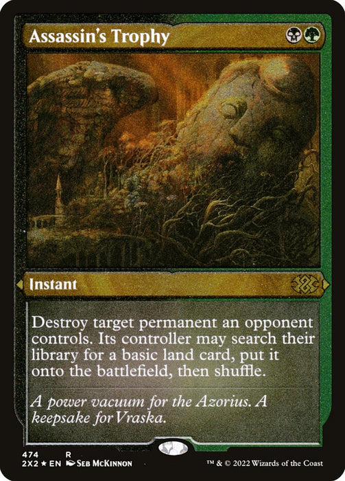 Assassin's Trophy - Etched - Inverted - Etched (Foil)