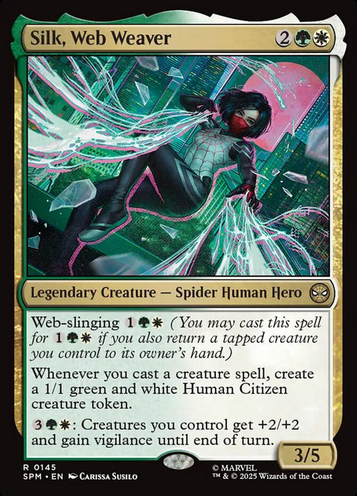 Silk, Web Weaver - Legendary (Foil)