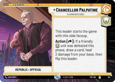 Chancellor Palpatine - Playing Both Sides  (Hyperspace)
