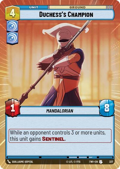 Duchess's Champion  (Hyperspace) - Foil