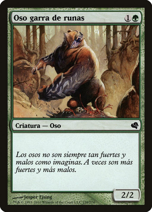Oso garra de runas - Runeclaw Bear