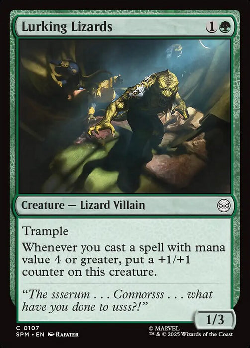 Lurking Lizards (Foil)