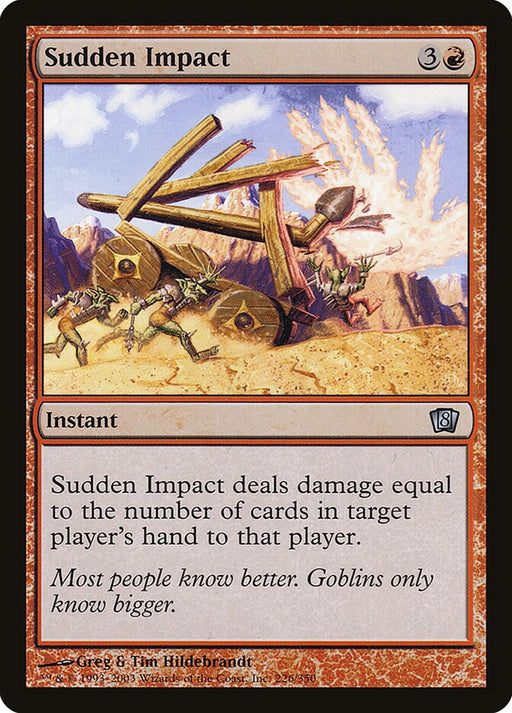 Sudden Impact (Foil)