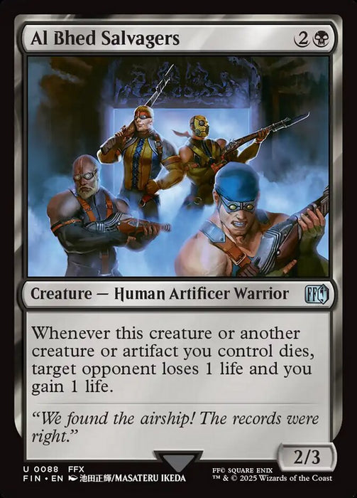 Al Bhed Salvagers (Foil)