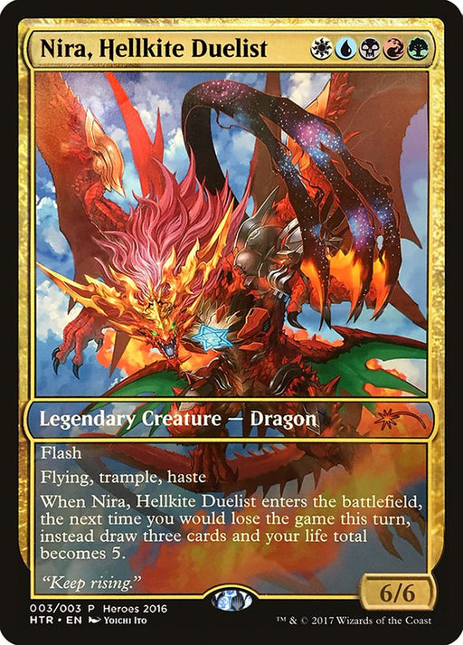 Nira, Hellkite Duelist - Full Art